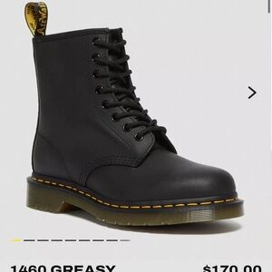 Dr. Martens Black Leather Boots